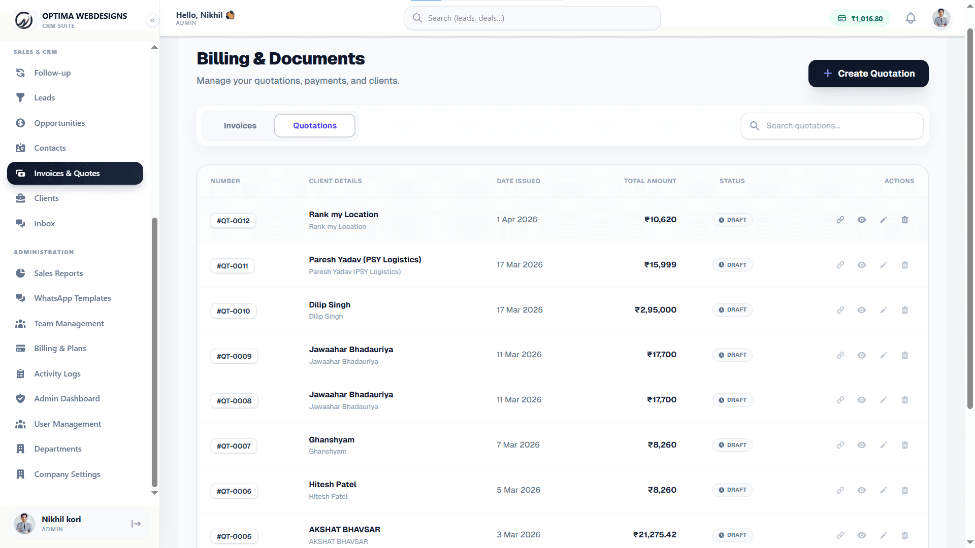 Unified Billing & Subscription Management
