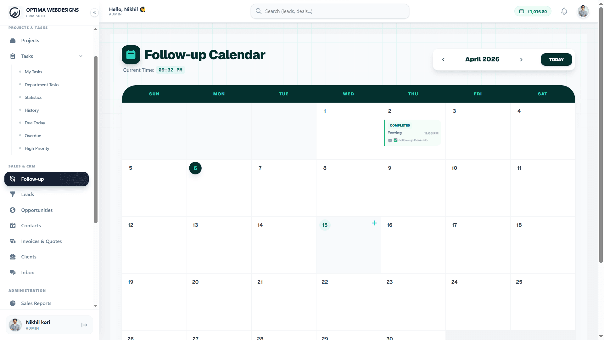 Automated Lead Follow-up System